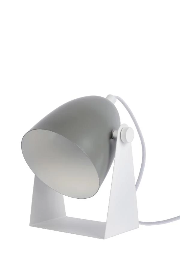 Lucide CHAGO - Lampe de table - 1xE14 - Gris - éteint